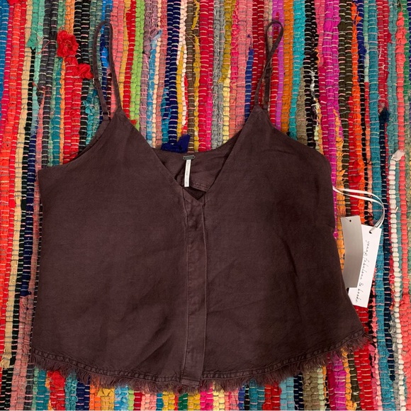 Young fabulous and broke chocolate REHAN swing tank top - Picture 4 of 6